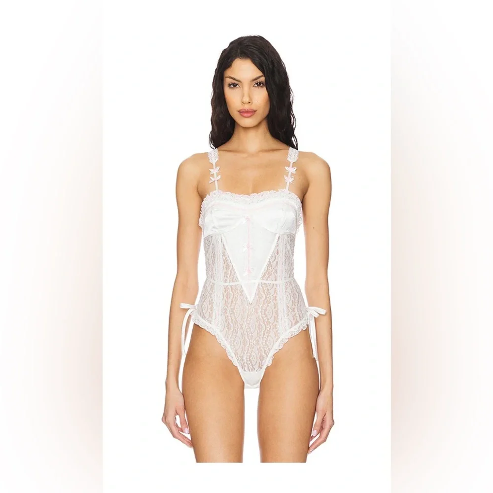 Free People Sweet Cheeks Thong Bodysuit‎